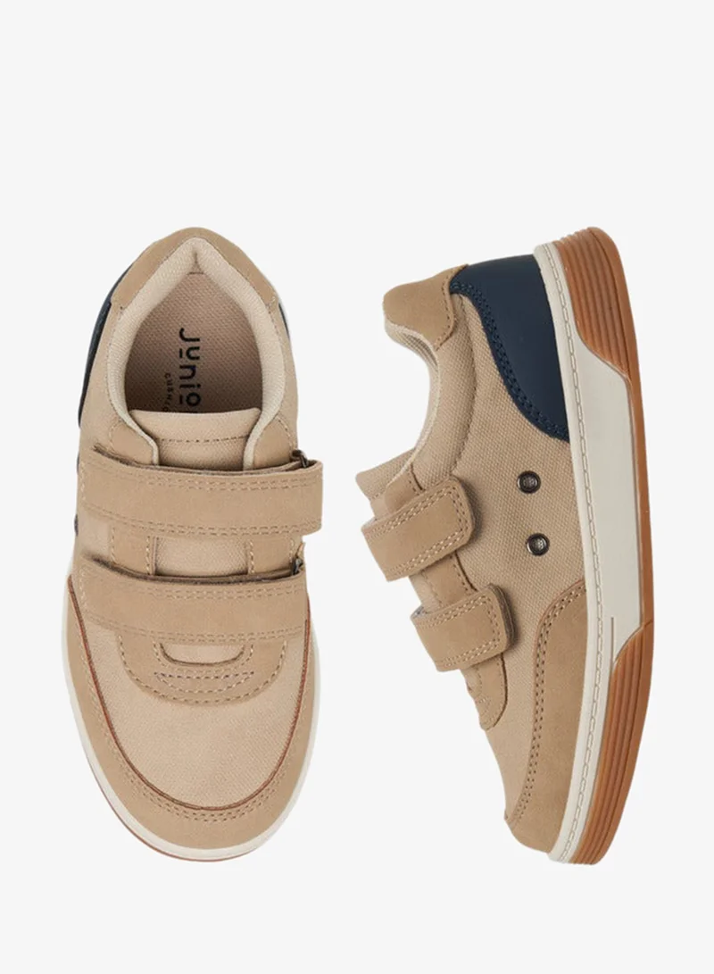 جونيورز أحذية رياضية بألوان متداخلة وإغلاق بشريط لاصق - تشكيلة رمضان